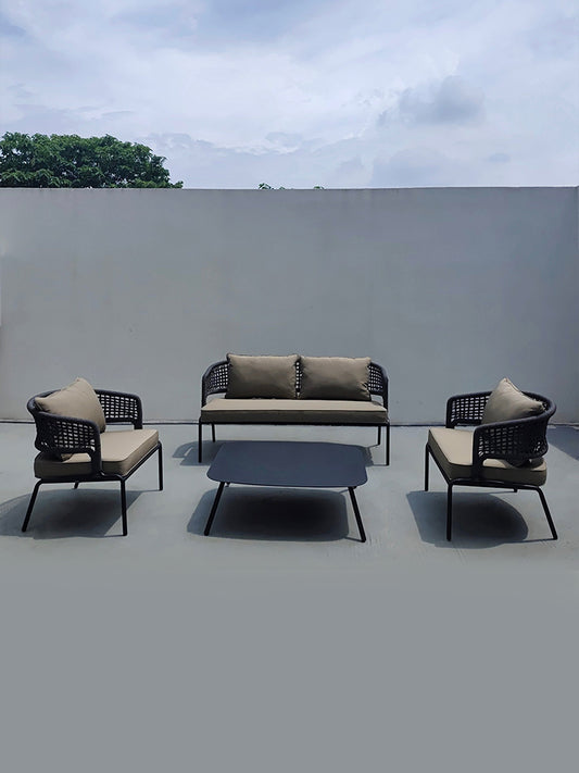 Aluminum sofa
