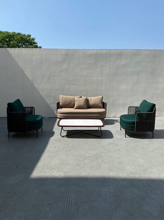 Aluminum sofa
