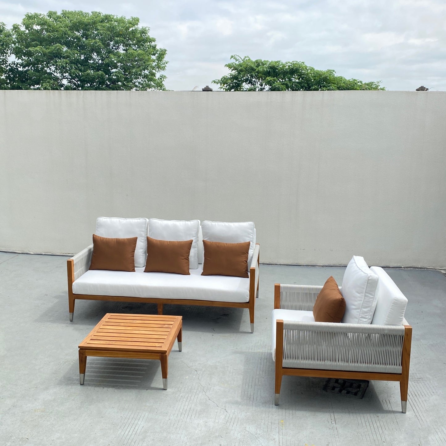 Teak sofa
