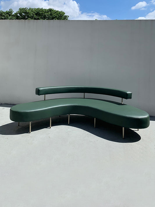 Aluminum sofa