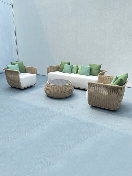Aluminum sofa