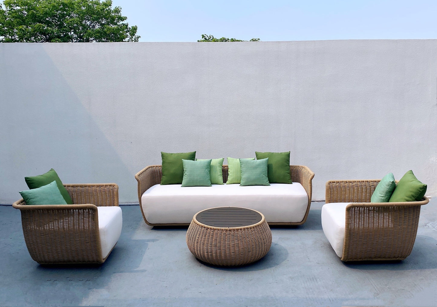 Aluminum sofa