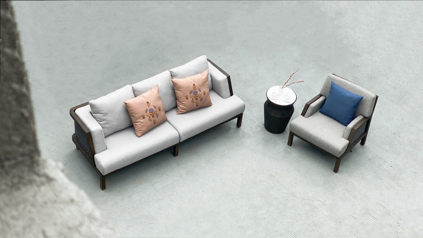 Teak sofa
