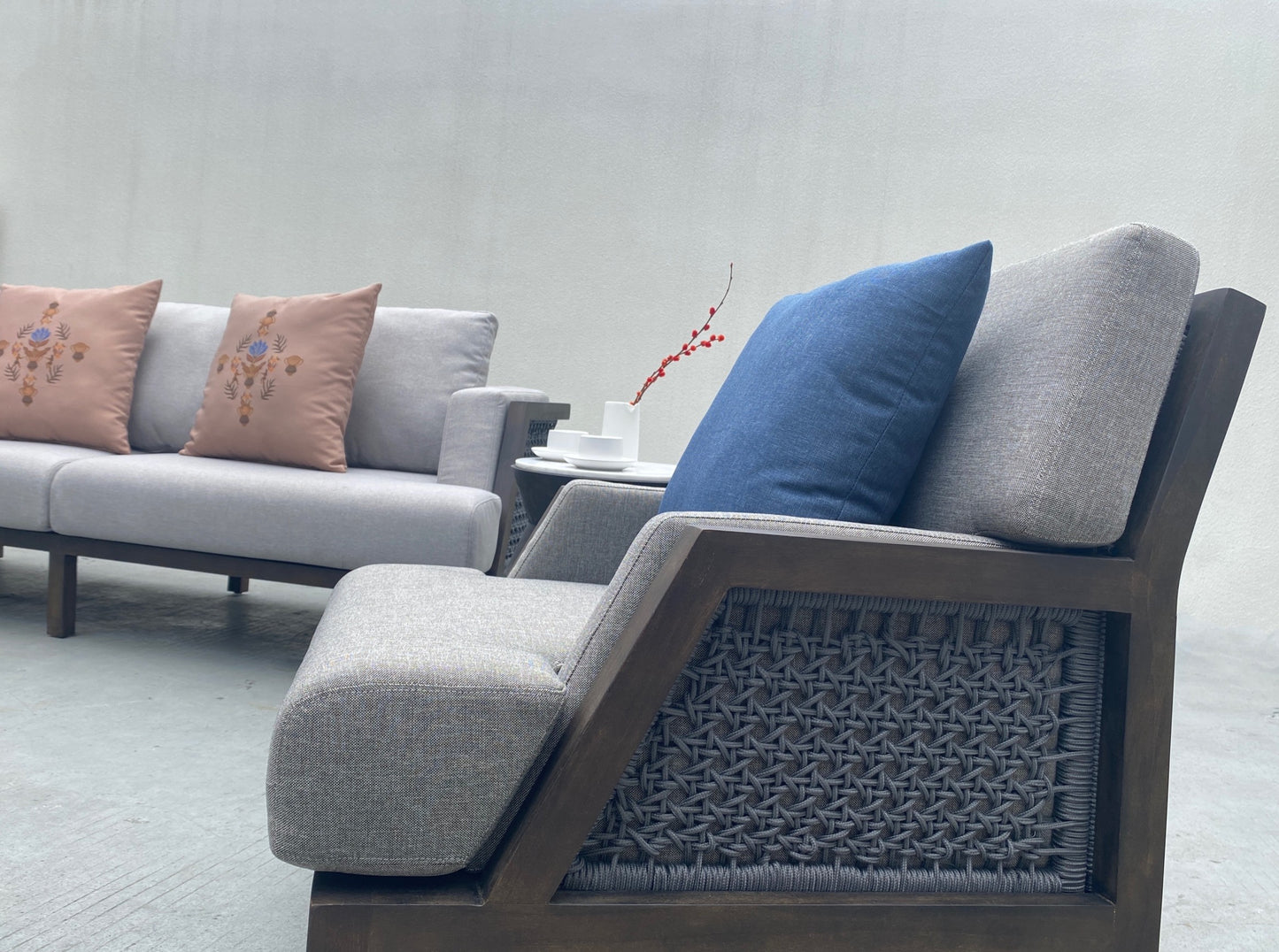 Teak sofa
