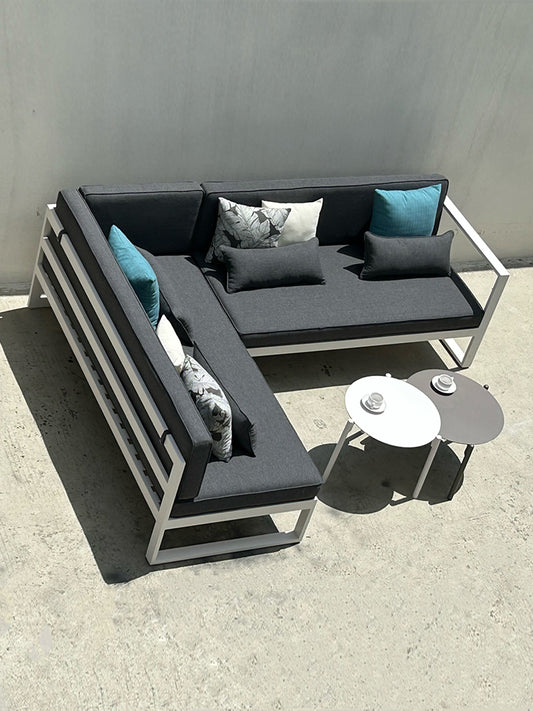Aluminum sofa