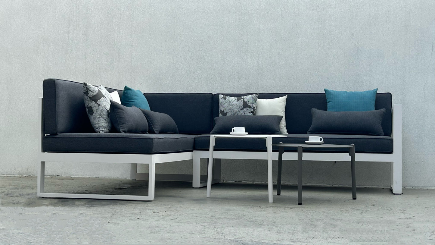 Aluminum sofa