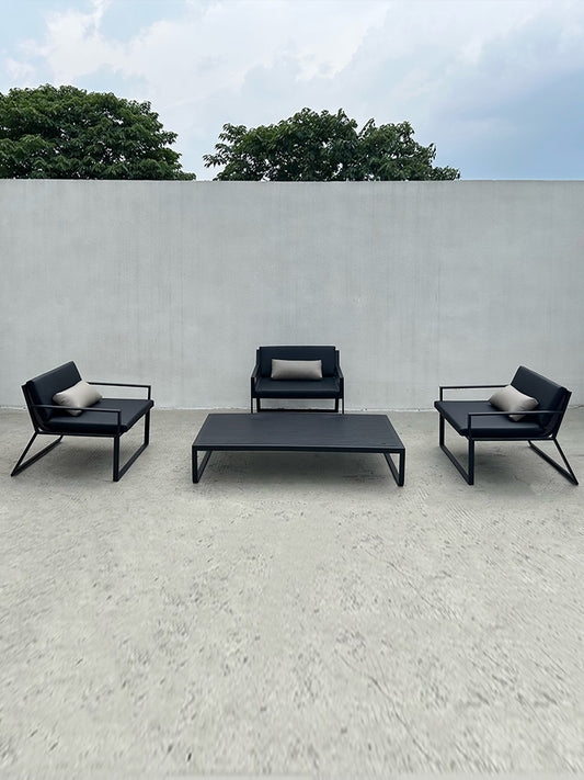 Aluminum sofa