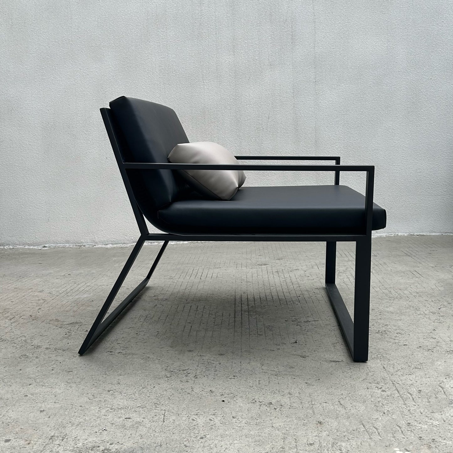 Aluminum sofa