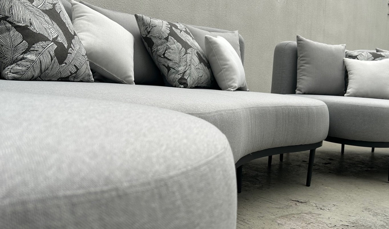 Aluminum sofa