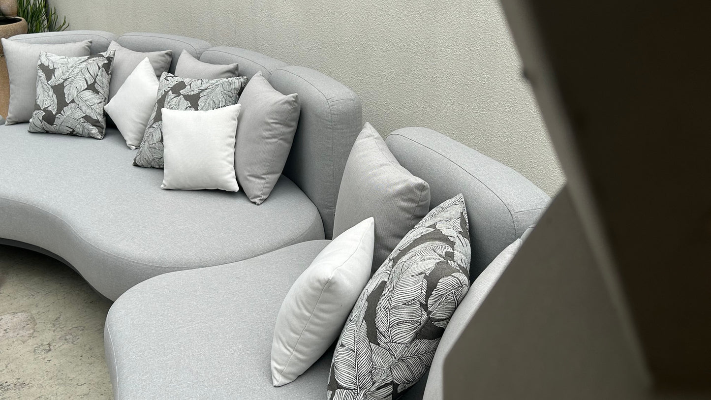 Aluminum sofa
