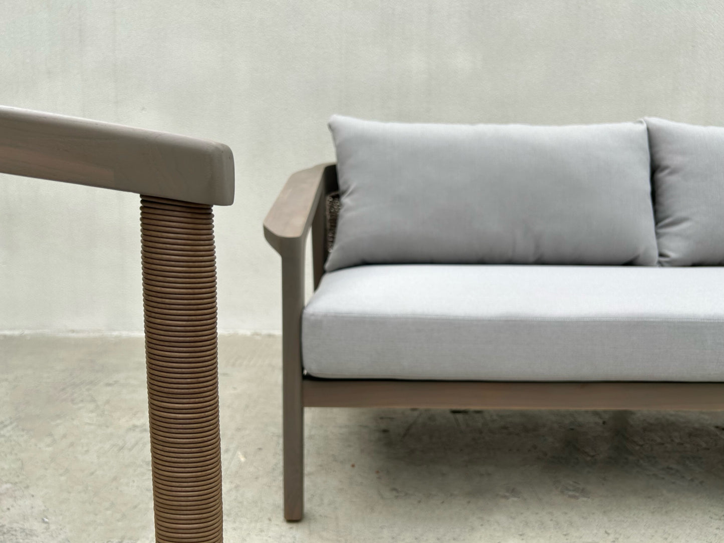 Teak sofa