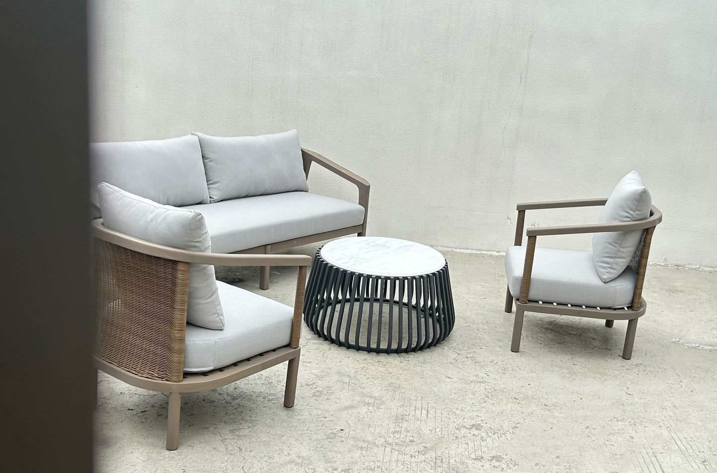 Teak sofa