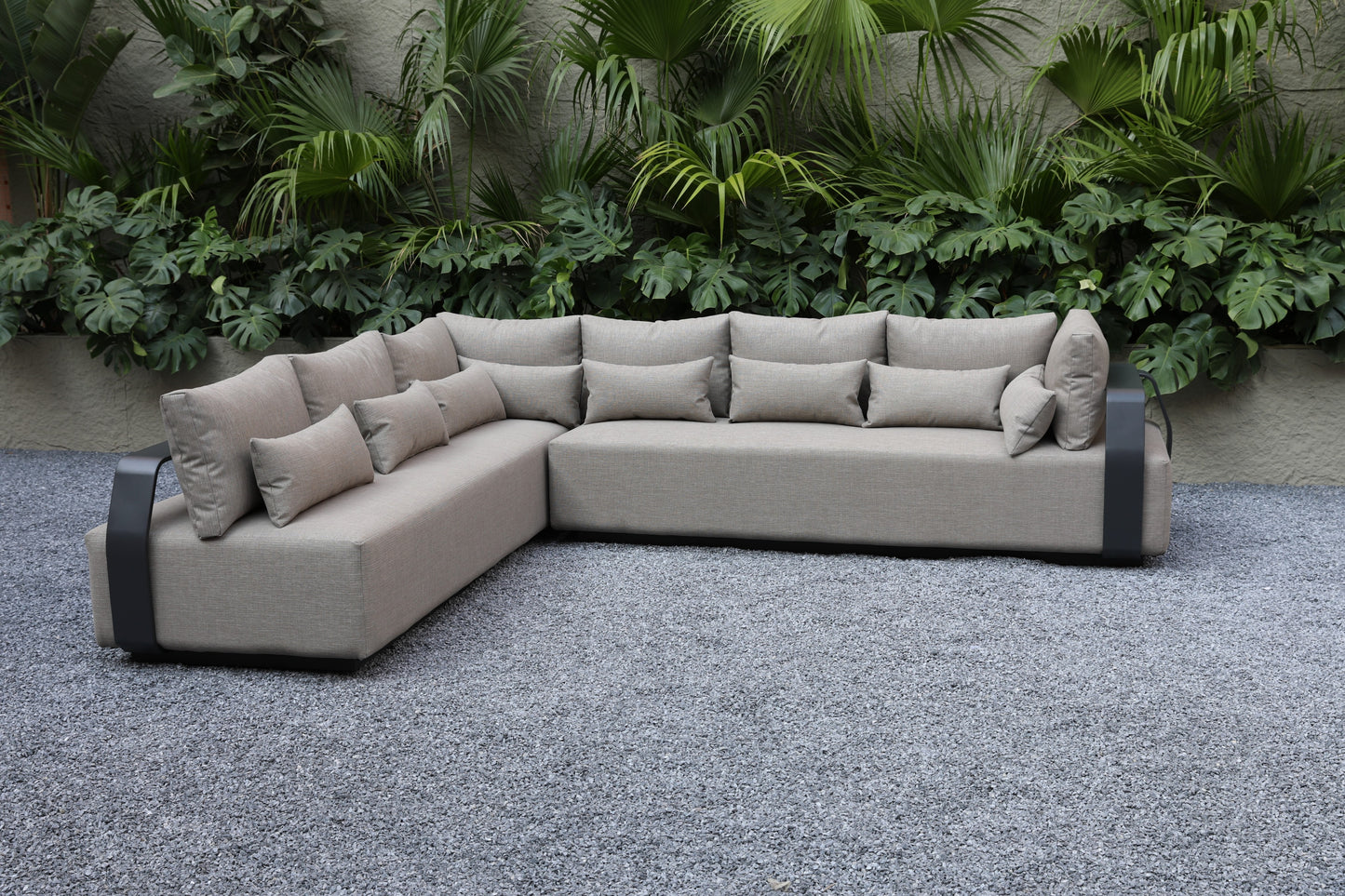 Aluminum sofa