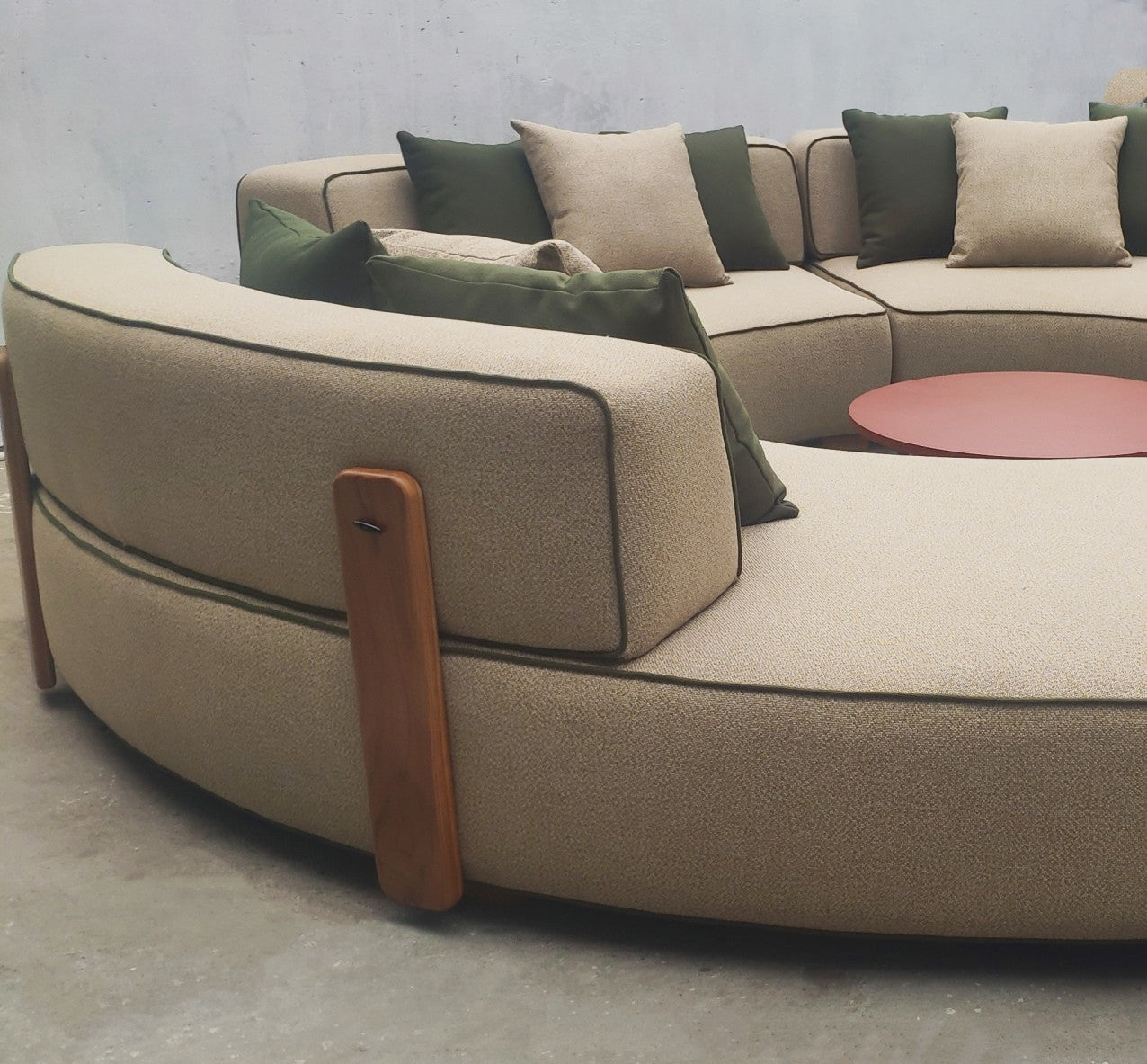 Teak sofa