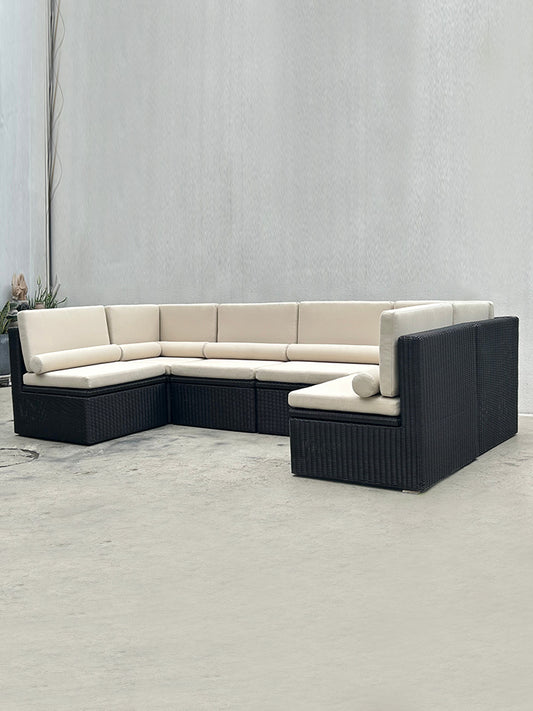 Aluminum sofa