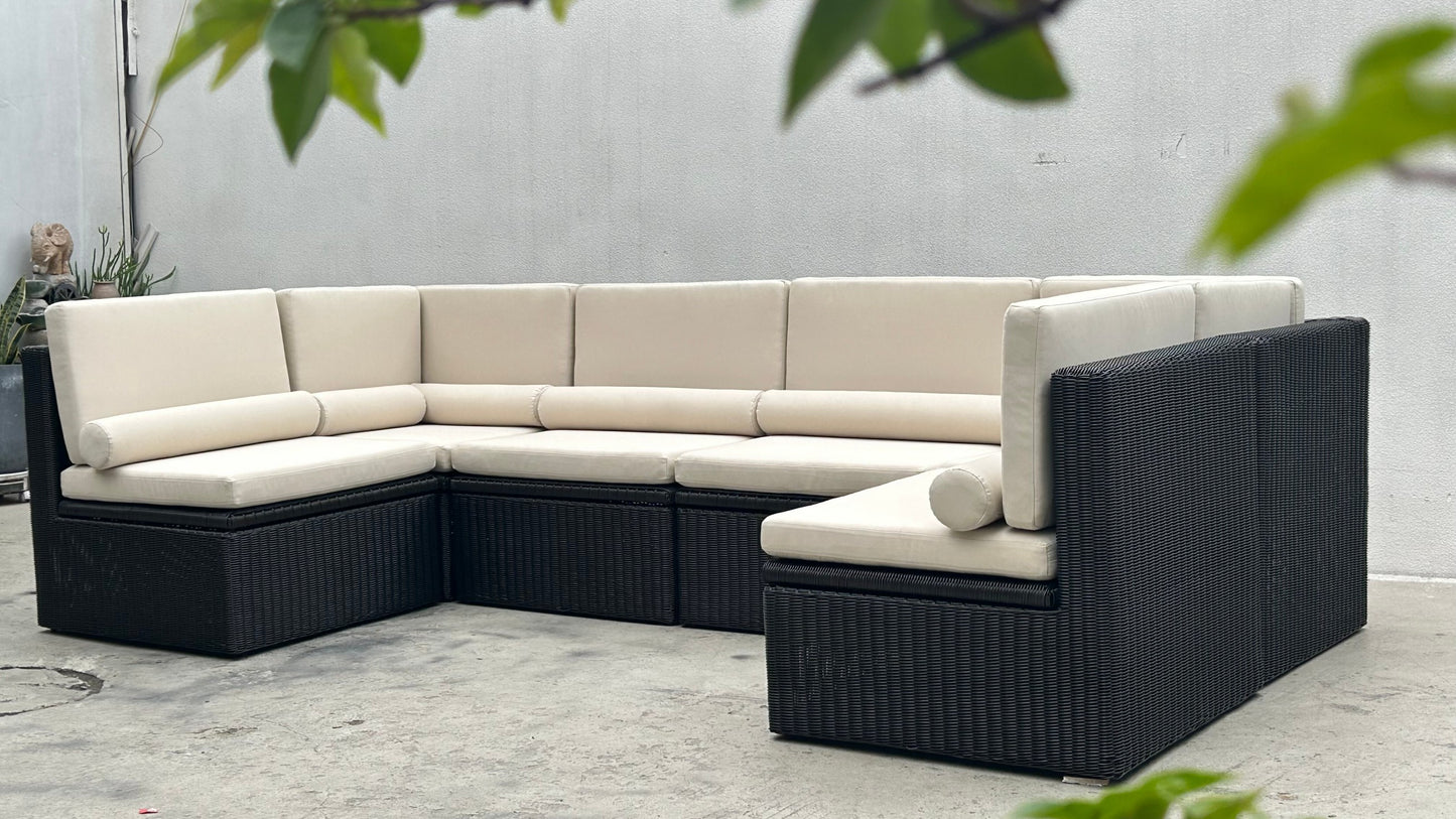 Aluminum sofa