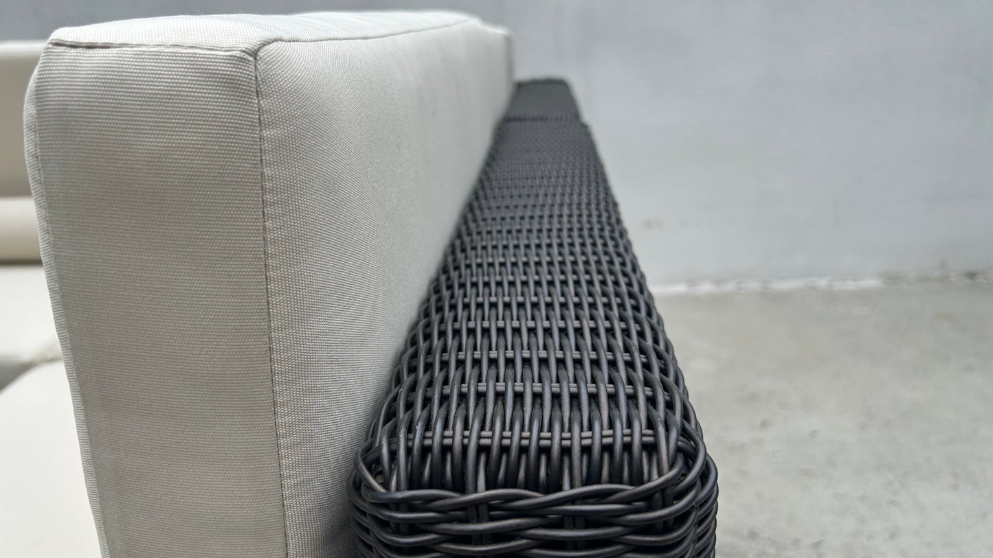 Aluminum sofa