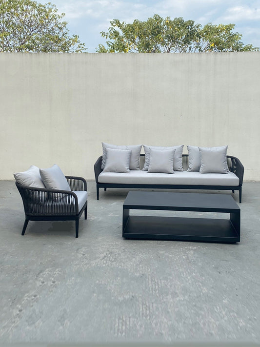 Aluminum sofa