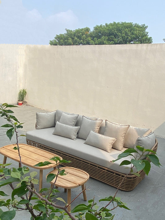 Aluminum sofa