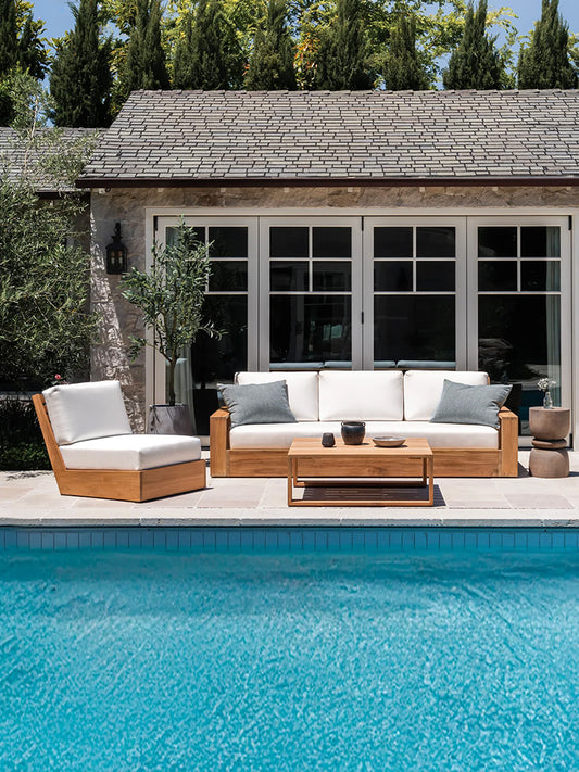 Teak sofa