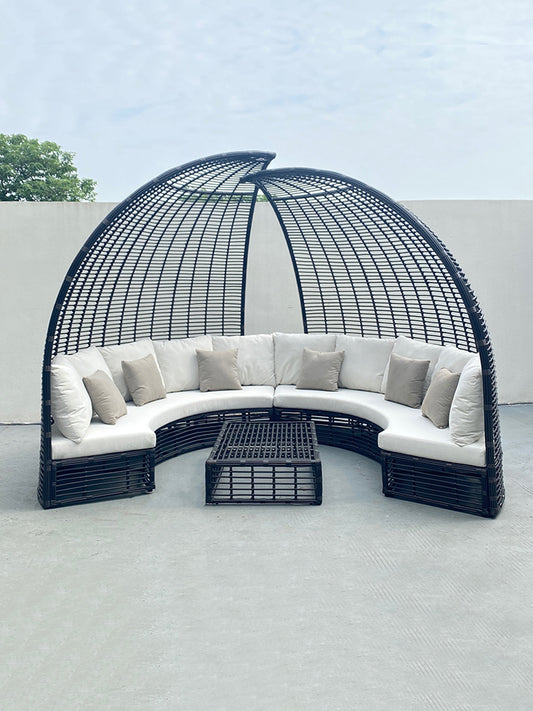 Aluminum sofa