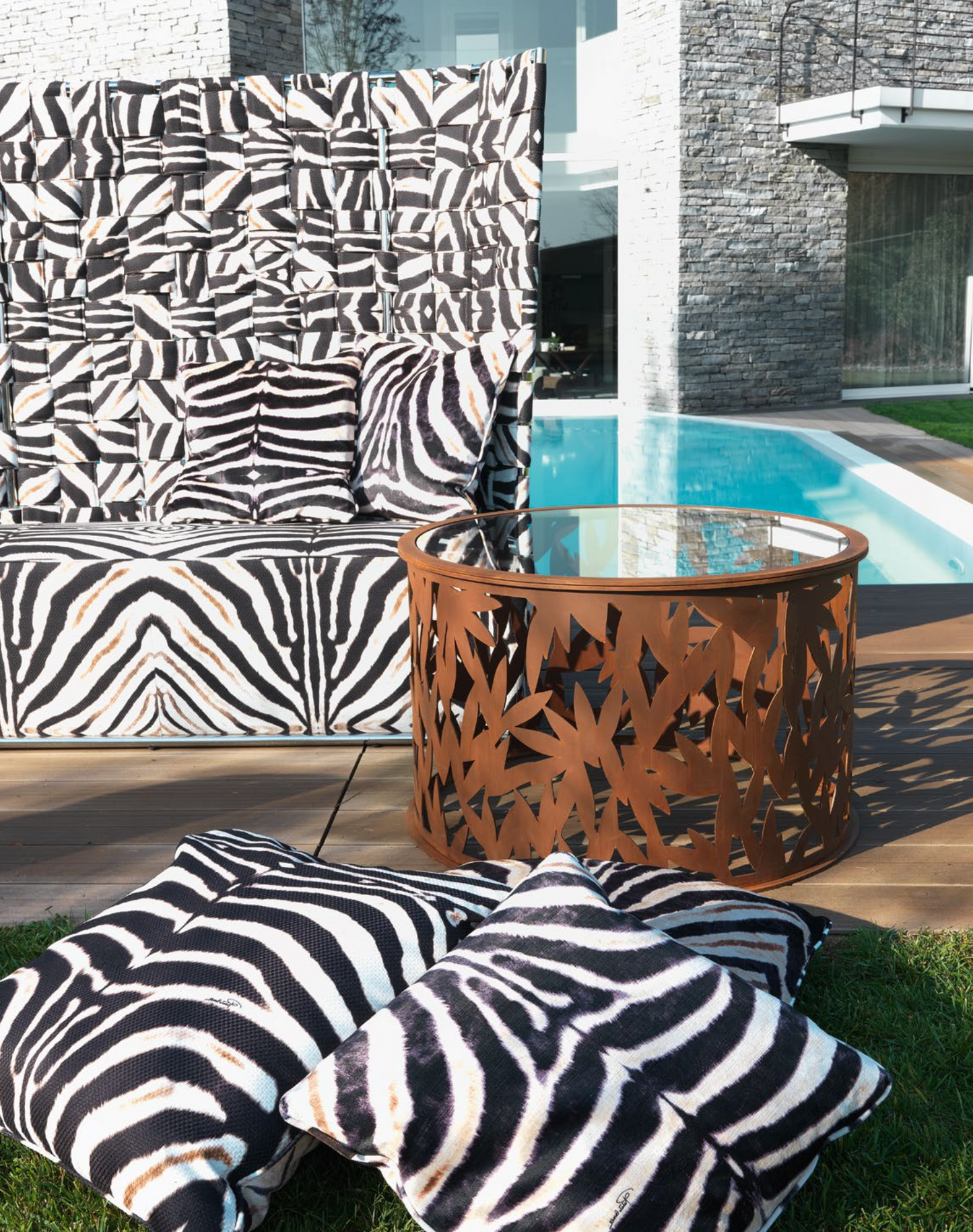Roberto Cavalli  Lace Side Table