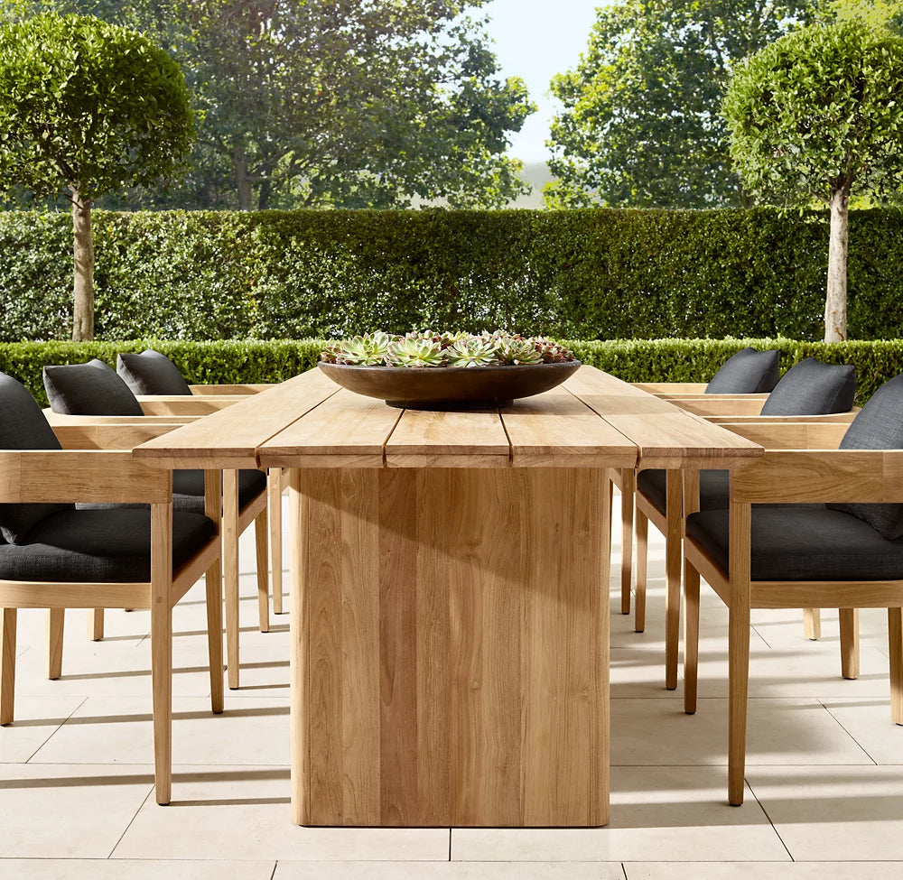 RH Balmain Rectangular Dining Table