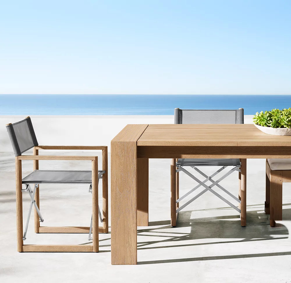 RH Marbella Rectangular Dining Table