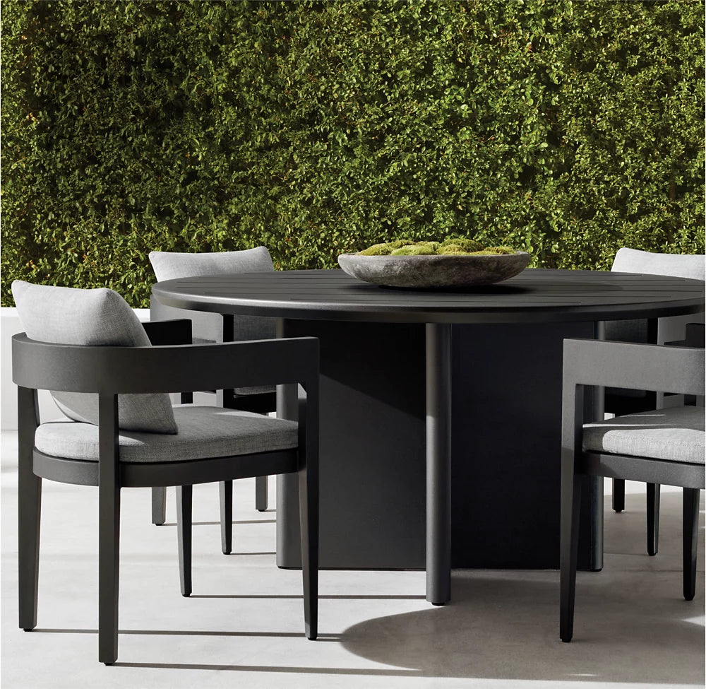 RH Balmain Round Dining Table