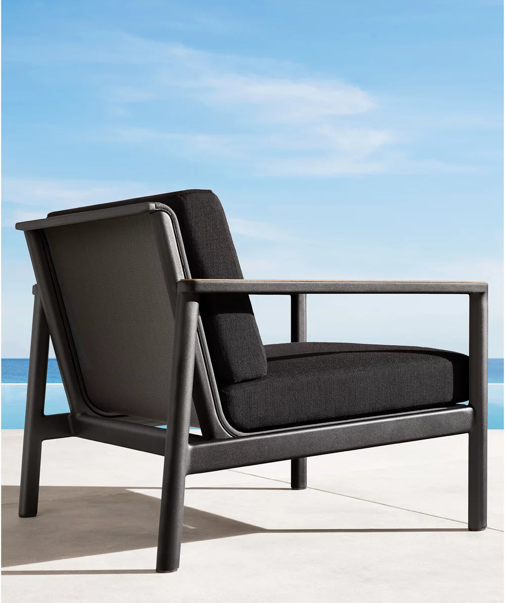 RH Marino Aluminum Lounge Chair