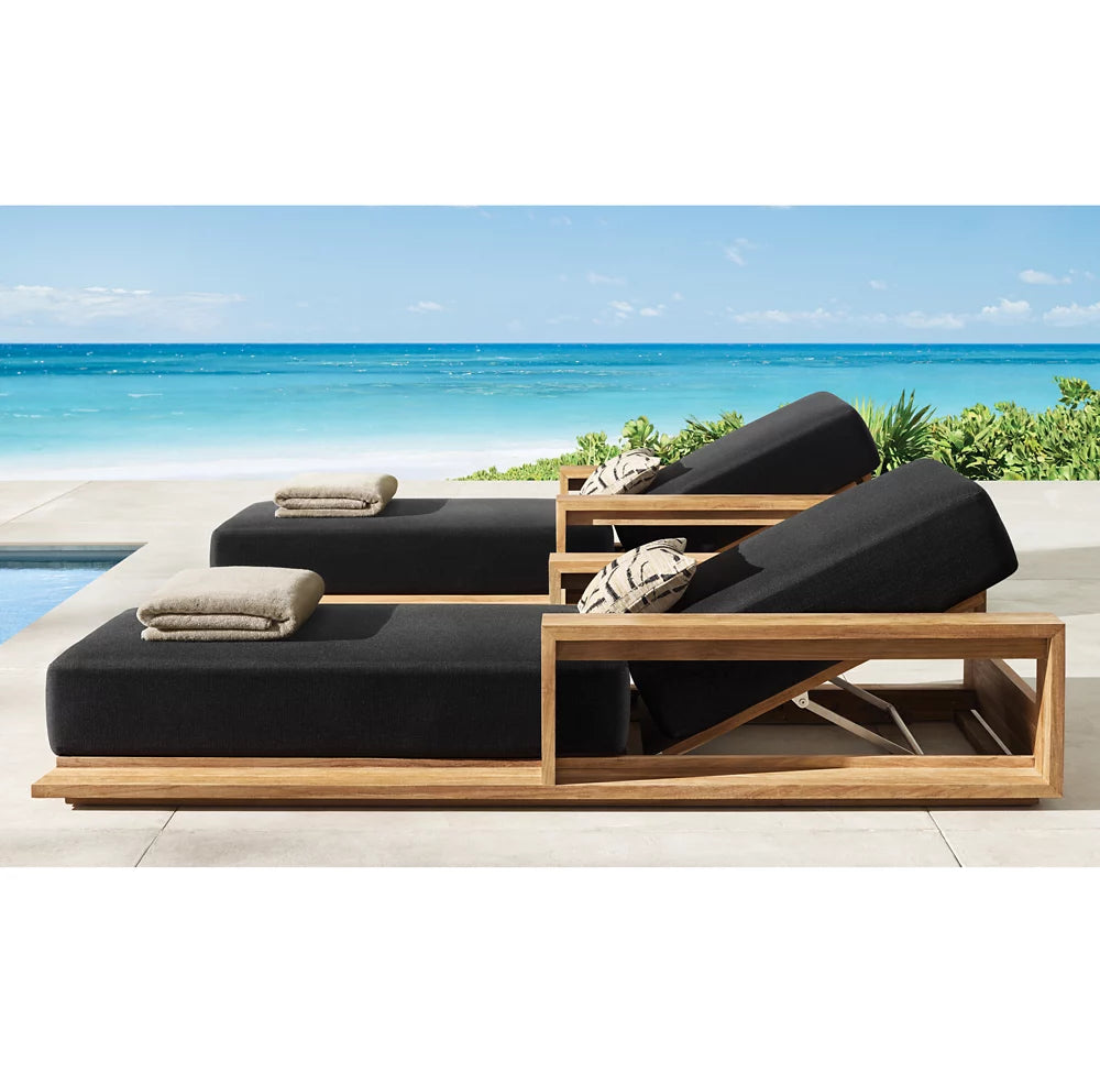 RH Bahia Chaise Longues