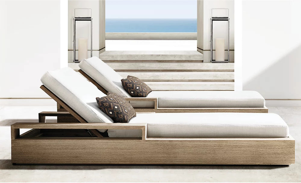 RH Marbella Chaise Longues