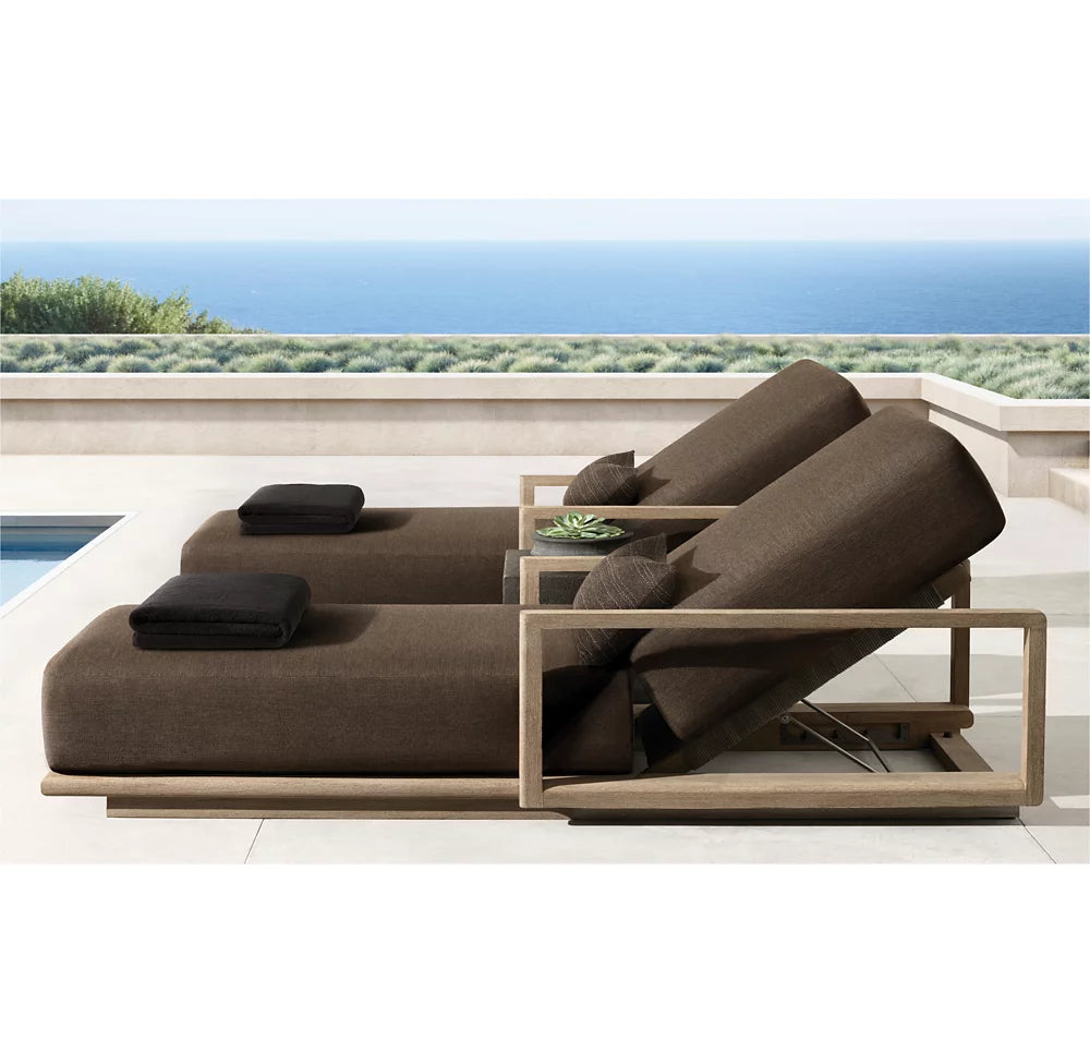 RH Belize Chaise Longues