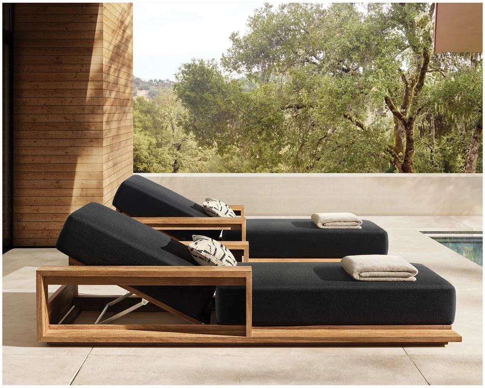 RH Bahia Chaise Longues