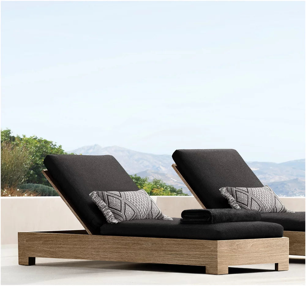 RH Belvedere Chaise Longues