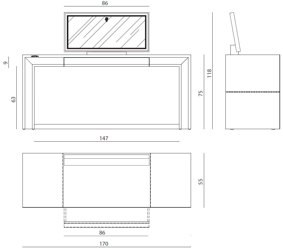 Visionnaire Rawdon Dresser