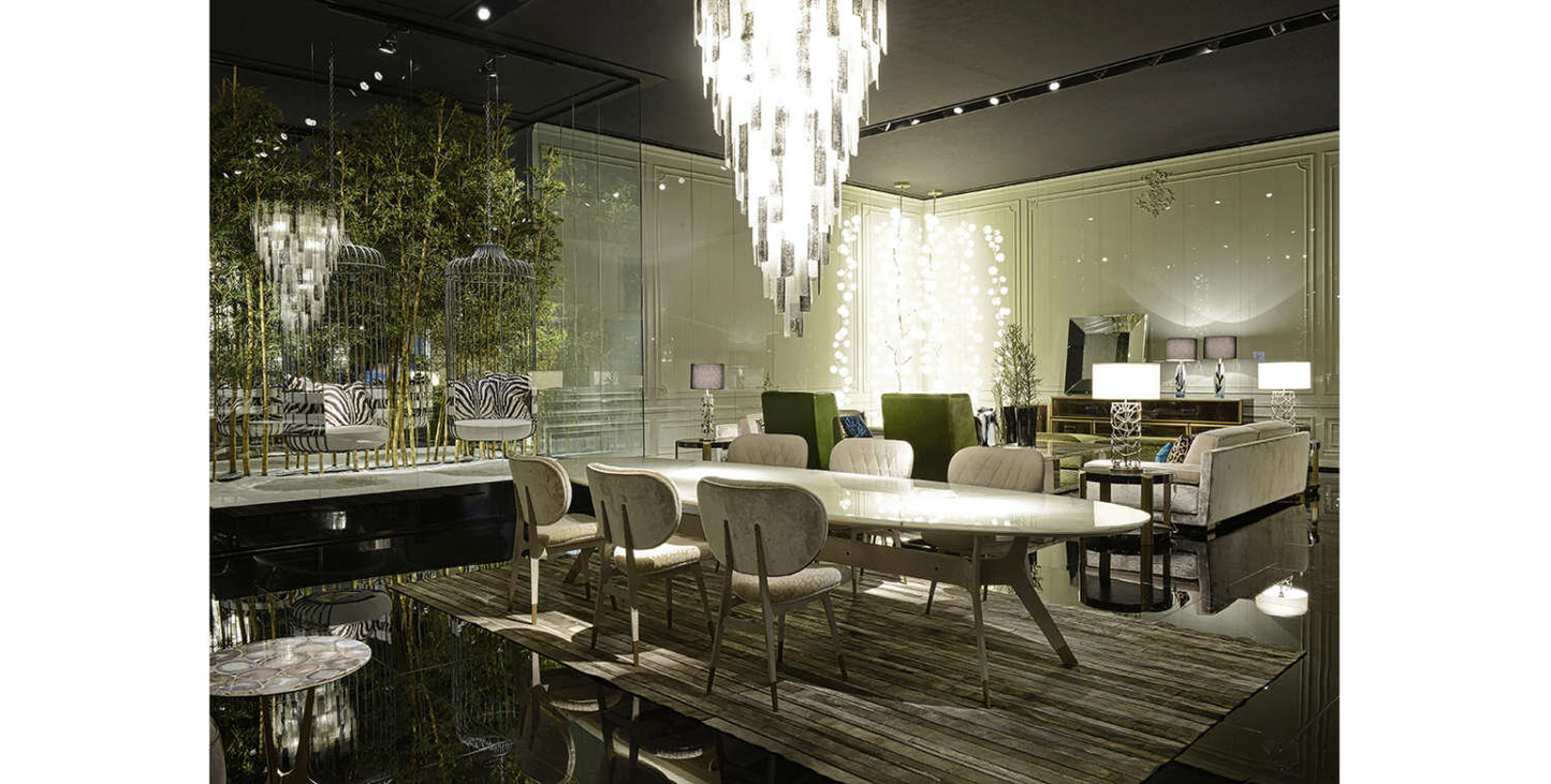 Roberto Cavalli Cooper Dining Table