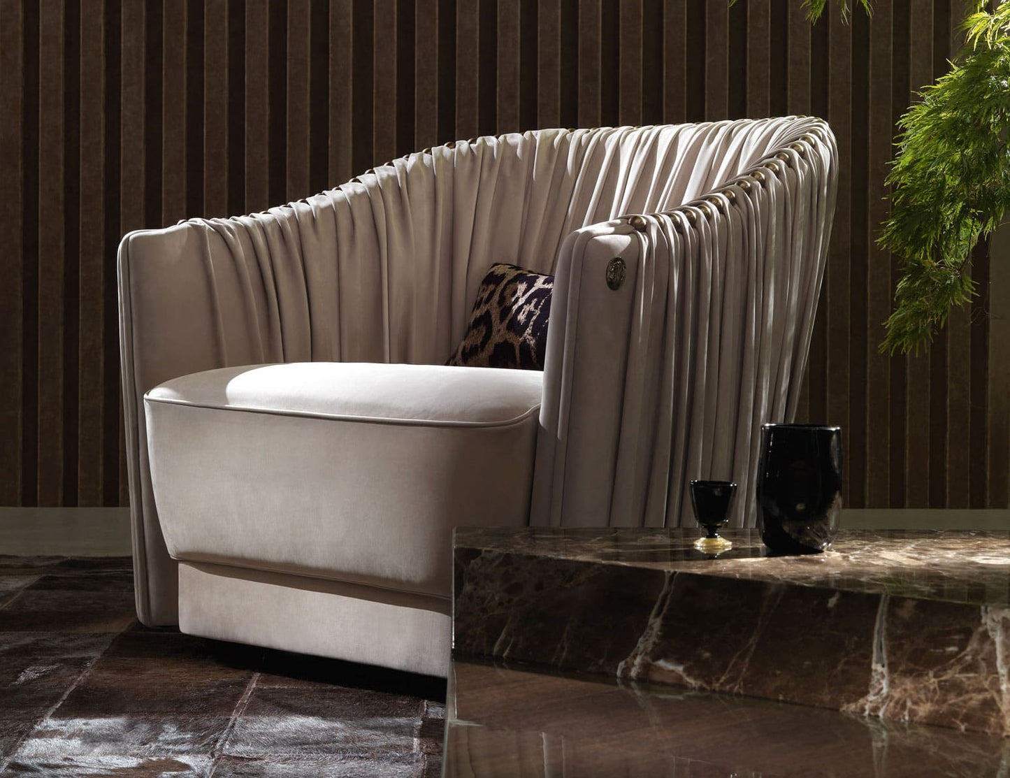 Roberto Cavalli Sharpei Leisure Chair