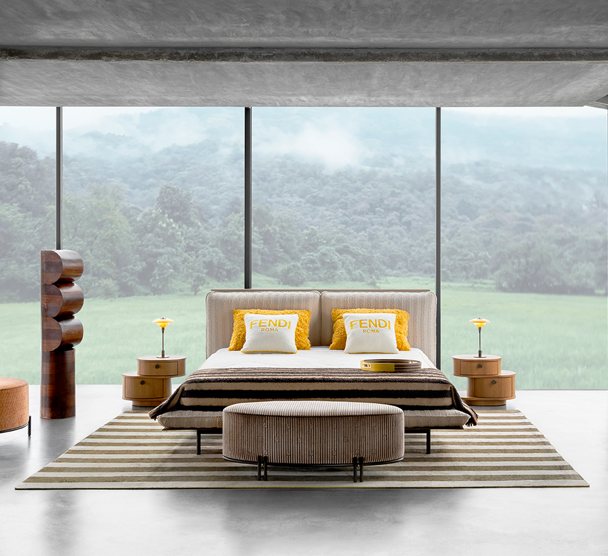 Fendi Totu Bed