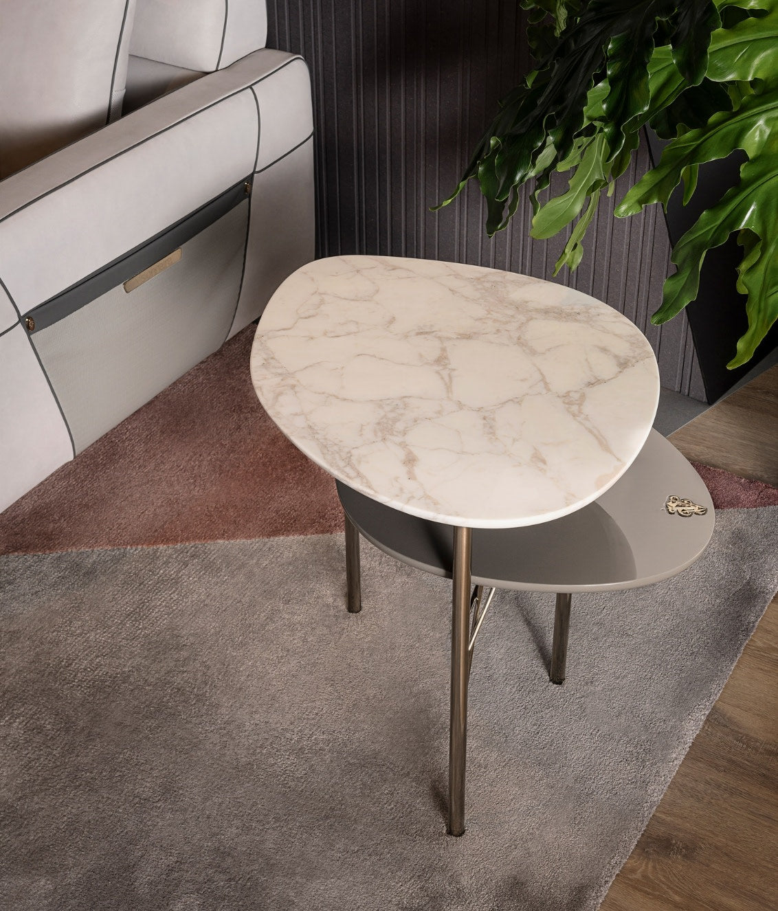 Visionnaire Trapeze Side Table