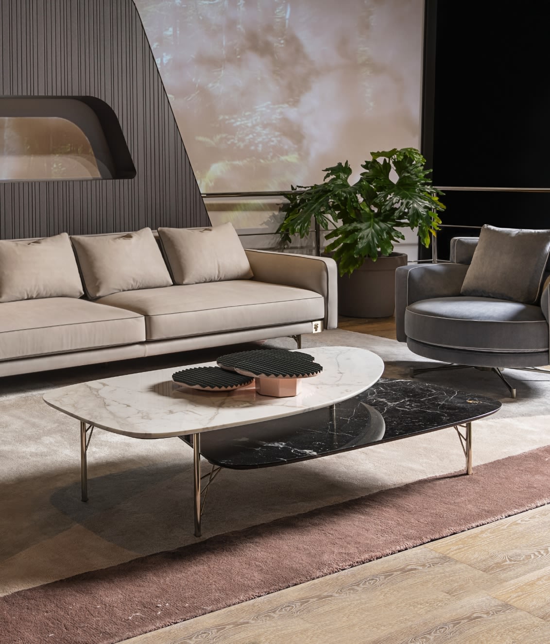 Visionnaire Trapeze Coffee Table
