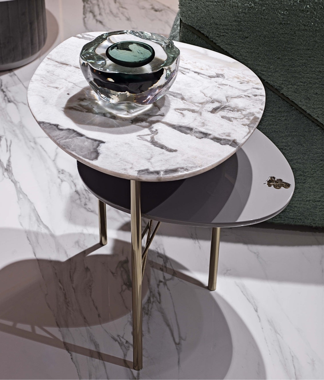 Visionnaire Trapeze Side Table