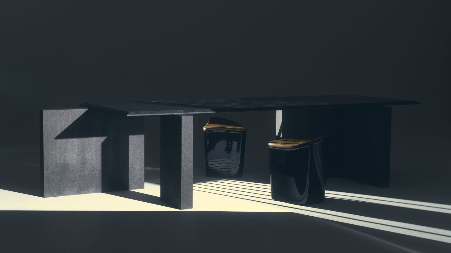 Visionnaire Axiom Dining Table