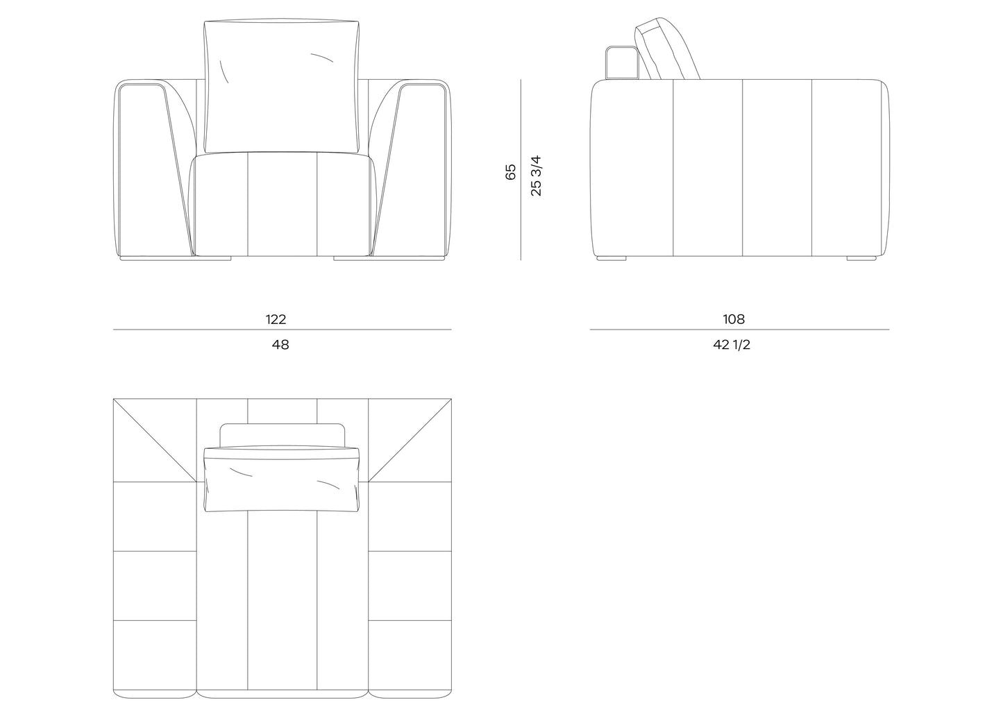 Visionnaire Loving F. Armchair
