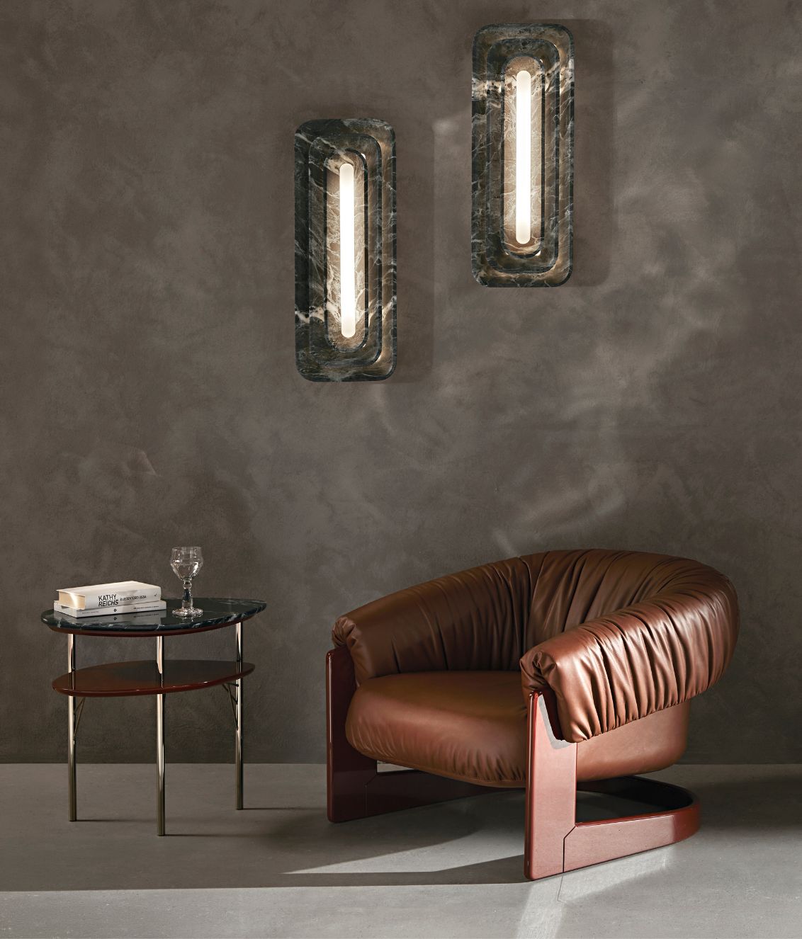 Visionnaire Trapeze Side Table