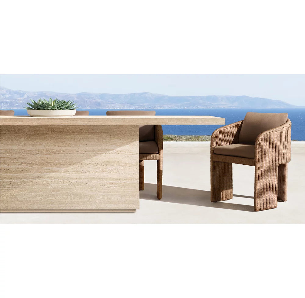 RH La Paz Dining Armchair