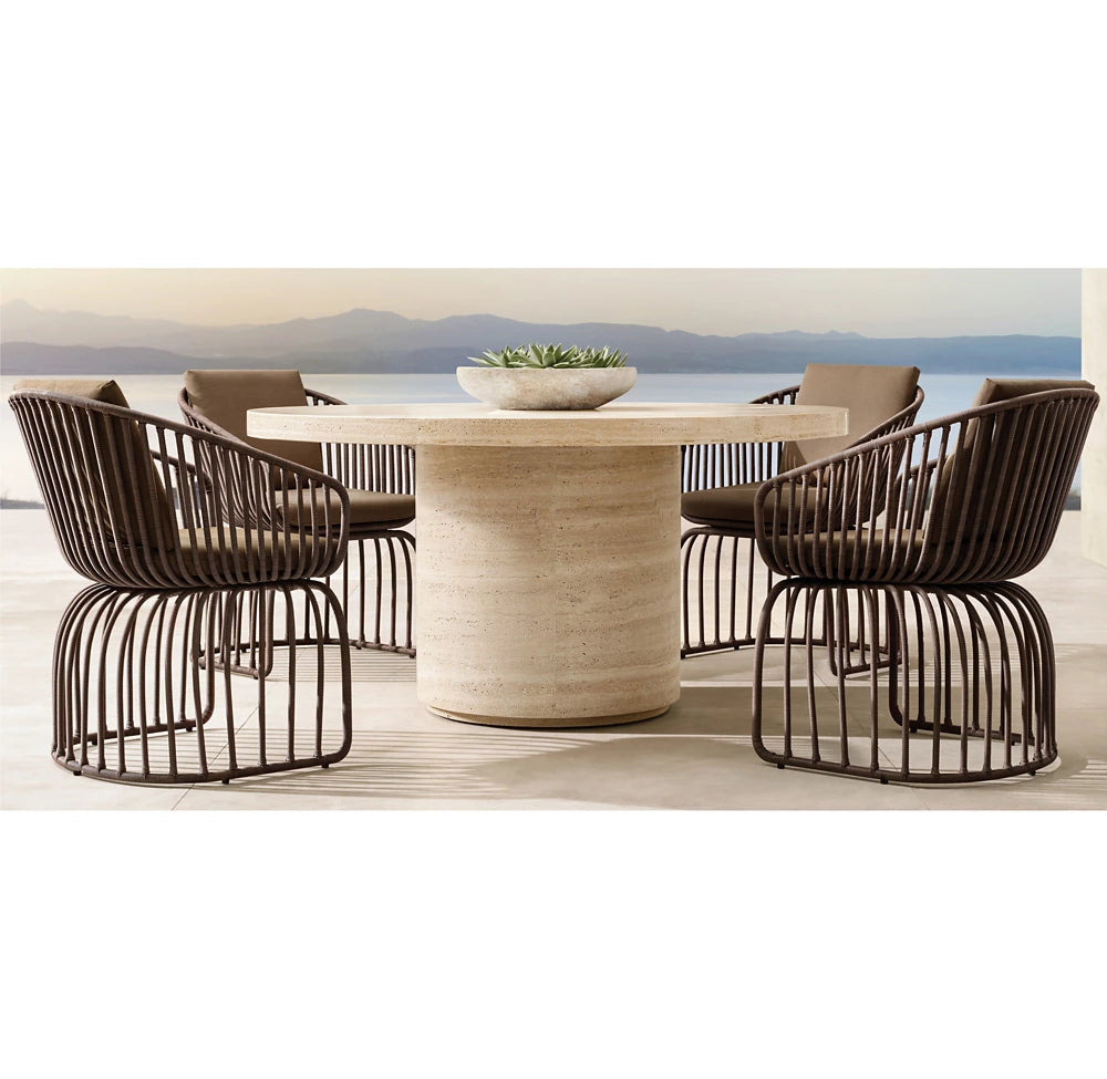 RH Alaro Dining Armchair