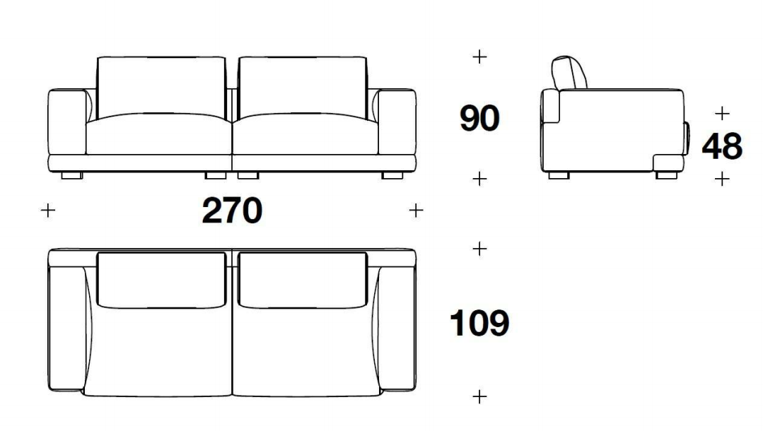 Fendi Sloane Sofa