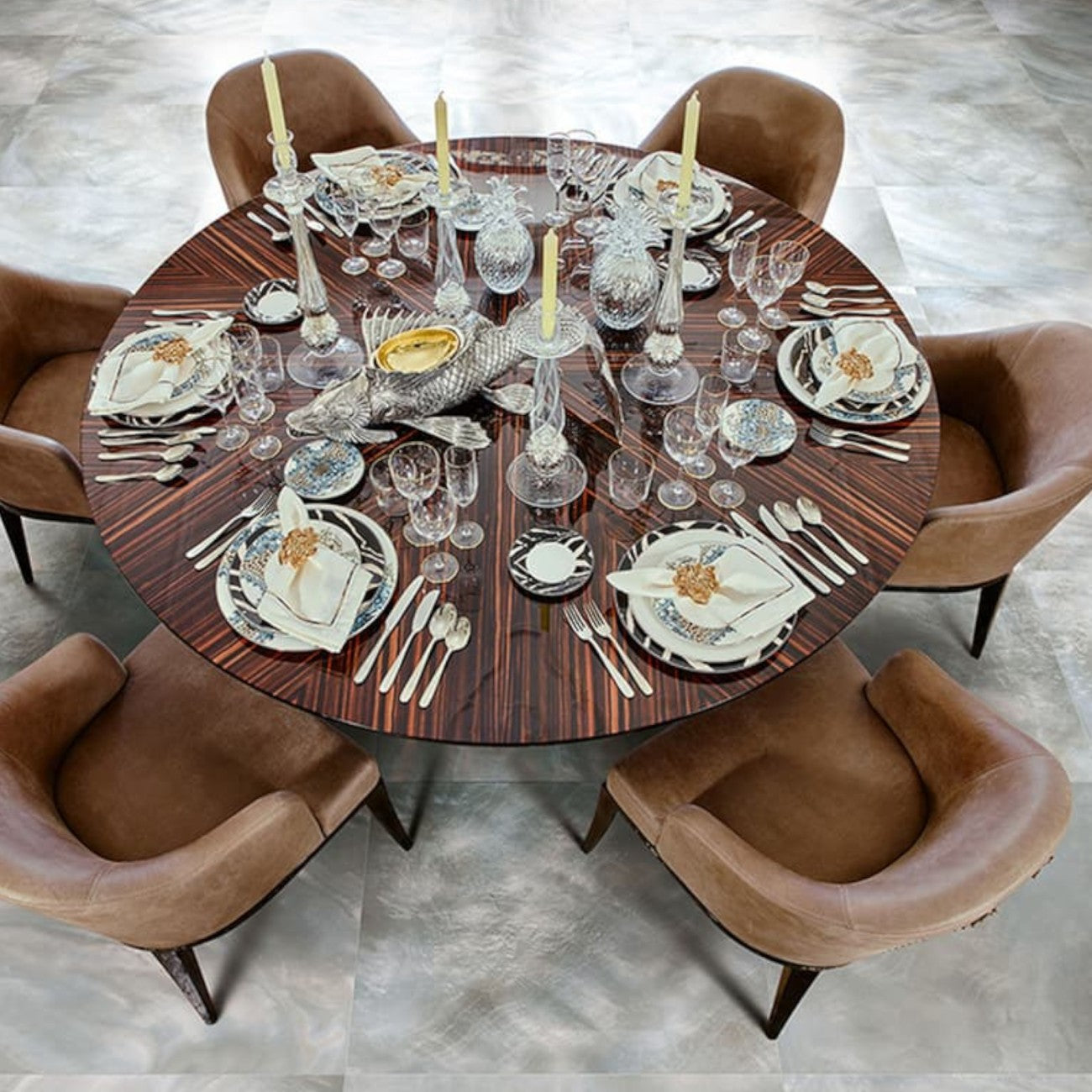 Roberto Cavalli B-52 Dining Table