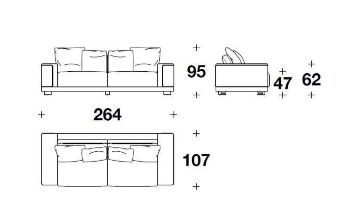 Fendi Icon Lite Sofa